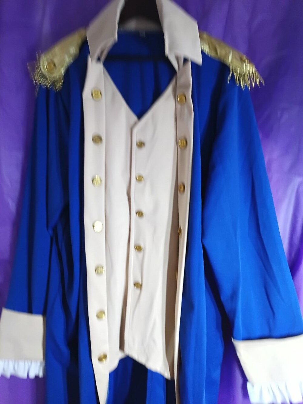 Costume Jacket Men's (george washington or akokvlar) Size 2XL